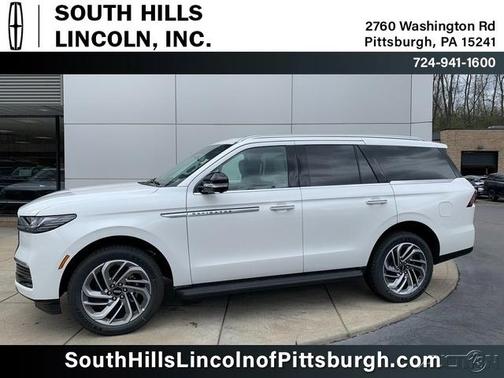 White 2026 Lincoln Navigator Premiere