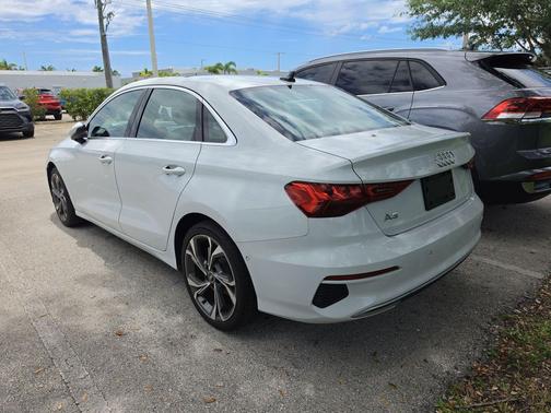Glacier White Metallic 2022 Audi A3 Premium