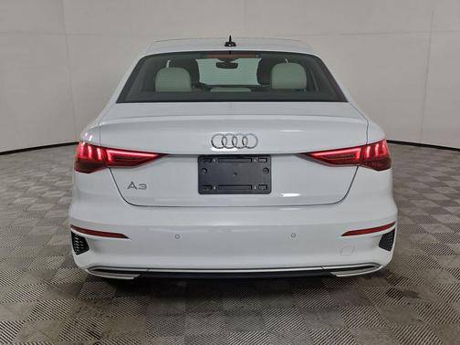 Glacier White Metallic 2022 Audi A3 Premium