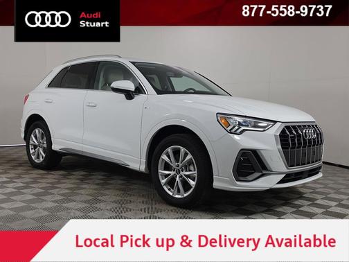 White 2025 Audi Q3 Premium 45 TFSI S line quattro Tiptronic