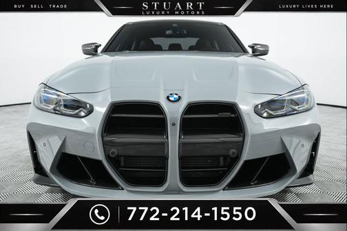 Brooklyn Grey Metallic 2024 BMW M3 Competition xDrive
