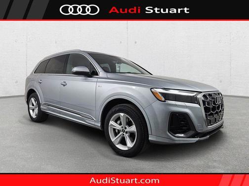 Satellite Silver Metallic 2026 Audi Q7 55 Premium