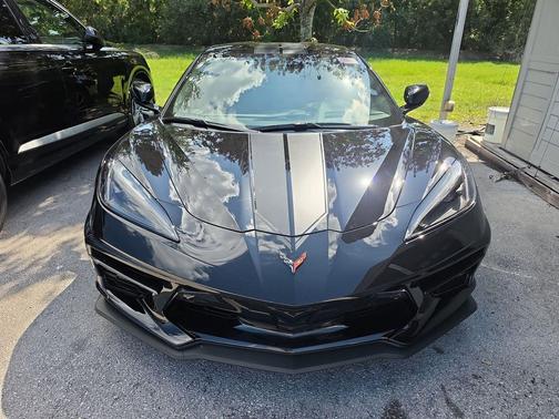 Black 2025 Chevrolet Corvette Stingray w/2LT