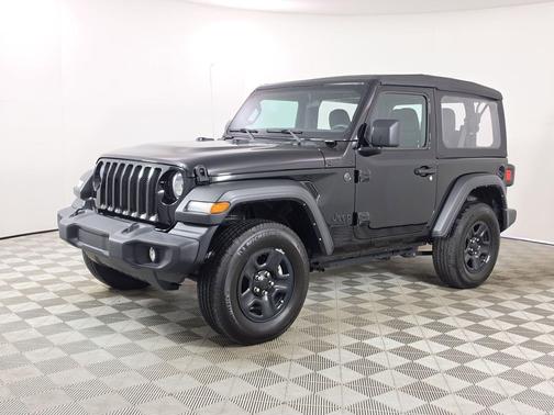Black Clearcoat 2023 Jeep Wrangler Sport