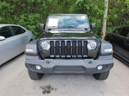 Black Clearcoat 2023 Jeep Wrangler Sport