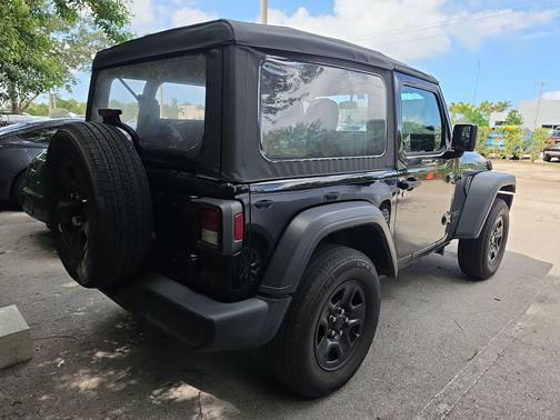 Black Clearcoat 2023 Jeep Wrangler Sport