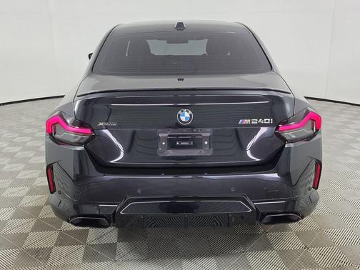 Black Sapphire Metallic 2024 BMW M240 i xDrive