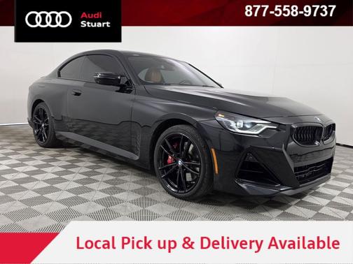 Black Sapphire Metallic 2024 BMW M240 i xDrive