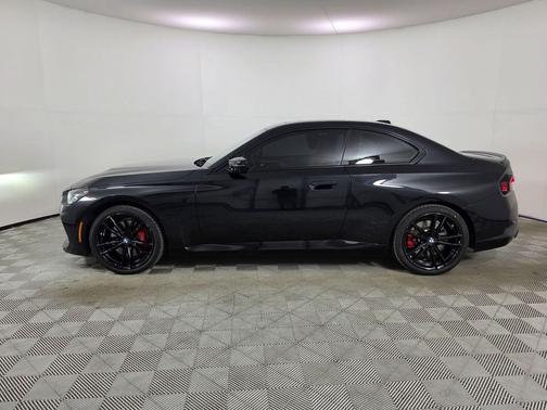 Black Sapphire Metallic 2024 BMW M240 i xDrive
