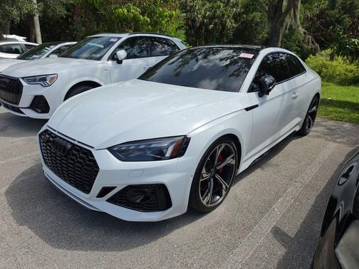 Glacier White Metallic 2023 Audi RS 5 2.9T