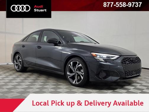 Manhattan Gray Metallic 2023 Audi A3 Premium