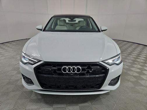 Glacier White 2025 Audi A6 45 Premium Plus