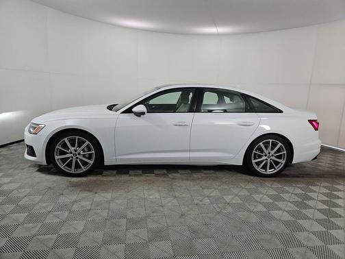 Glacier White 2025 Audi A6 45 Premium Plus