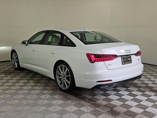 Glacier White 2025 Audi A6 45 Premium Plus