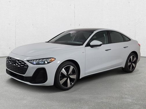 Glacier White Metallic 2026 Audi A5 Premium Plus TFSI quattro S tronic