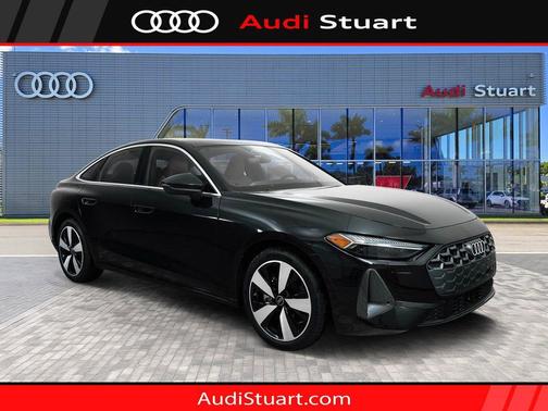 Mythos Black Metallic 2025 Audi A5 Premium Plus TFSI quattro S tronic Hatchback