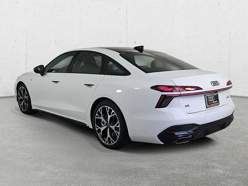 Arkona White 2026 Audi A6 Prestige quattro S tronic