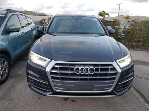 Moonlight Blue 2018 Audi Q5 2.0T Tech Premium