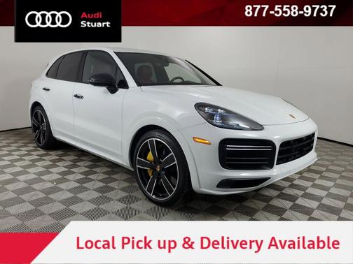 Carrara White Metallic 2019 Porsche Cayenne Turbo SUV