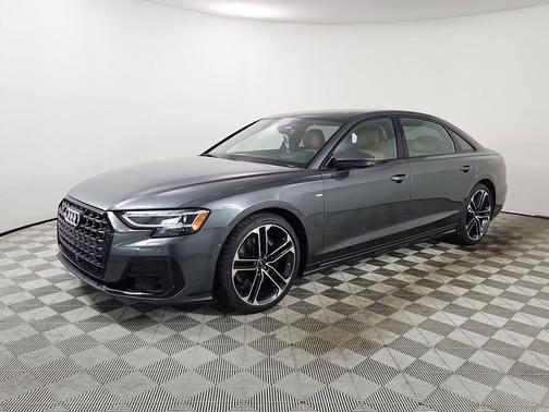 daytona gray pearl effect 2026 Audi A8 55 TFSI quattro Tiptronic