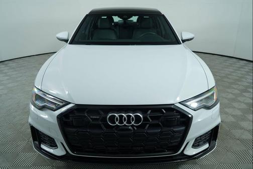 Glacier White Metallic 2025 Audi A6 55 Premium Plus