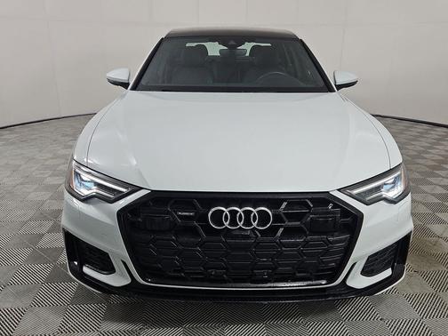 Glacier White Metallic 2025 Audi A6 55 Premium Plus