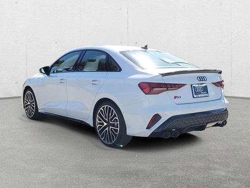 Glacier White Metallic 2026 Audi S3 TFSI quattro S tronic