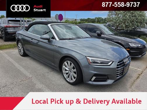 Monsoon Gray Metallic 2018 Audi A5 2.0T Premium Plus