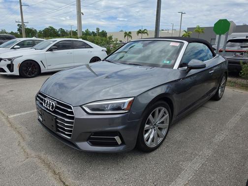 Monsoon Gray Metallic 2018 Audi A5 2.0T Premium Plus