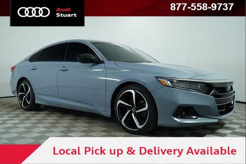 Sonic Gray Pearl 2022 Honda Accord Sport 1.5T