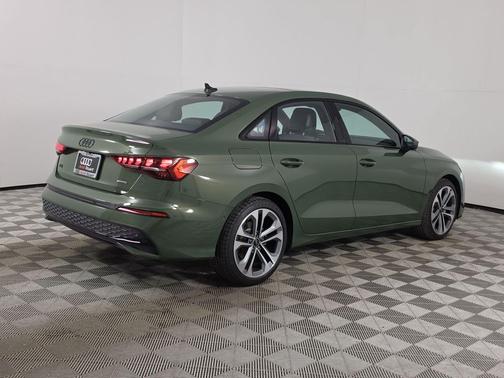 District Green Metallic 2026 Audi A3 Premium