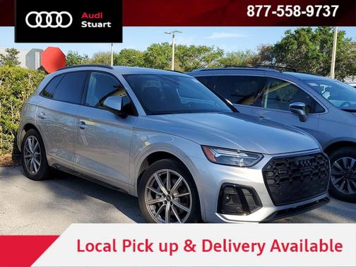 Florett Silver Metallic 2023 Audi Q5 e 55 S line Premium Plus