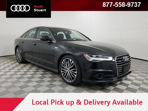 Black 2018 Audi A6 3.0T Premium Plus