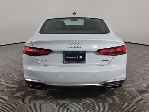 Glacier White Metallic 2023 Audi A5 Sportback 45 S Line Premium