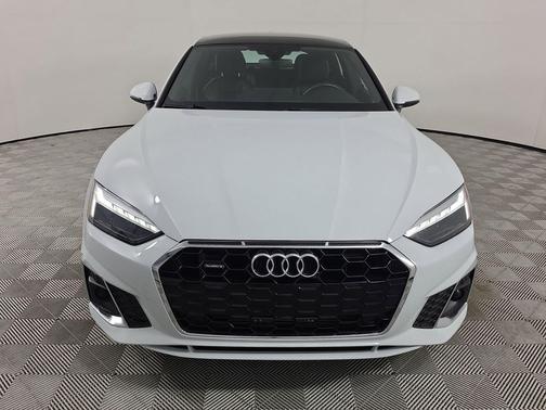 Glacier White Metallic 2023 Audi A5 Sportback 45 S Line Premium