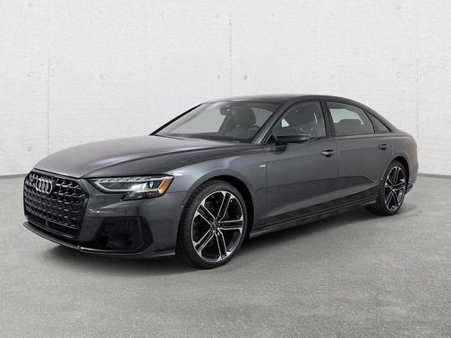 daytona gray pearl effect 2026 Audi A8 55 TFSI quattro Tiptronic