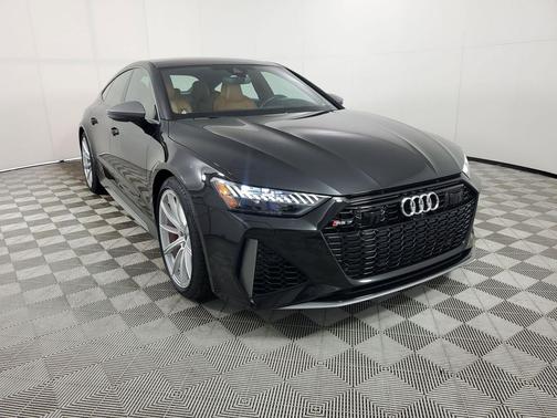 Mythos Black Metallic 2025 Audi RS 7 4.0T Performance