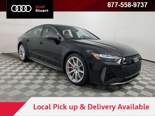 Mythos Black Metallic 2025 Audi RS 7 4.0T Performance