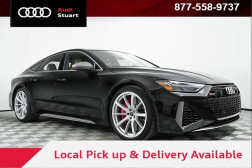 Mythos Black Metallic 2025 Audi RS 7 4.0T Performance