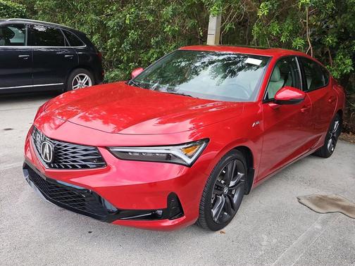 Performance Red Pearl 2024 Acura Integra A-SPEC Technology