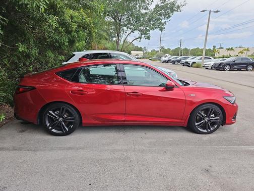Performance Red Pearl 2024 Acura Integra A-SPEC Technology