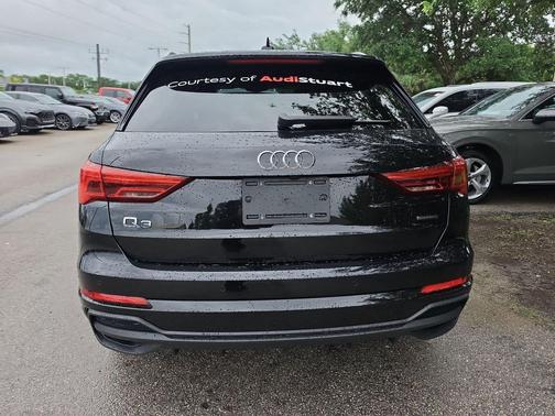 Black Metallic 2025 Audi Q3 45 S line Premium Plus
