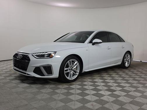 Glacier White Metallic 2023 Audi A4 45 S line Premium Plus
