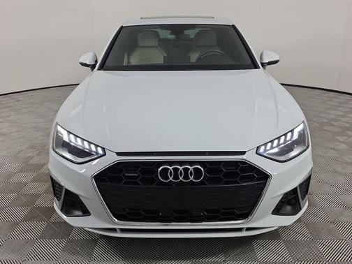Glacier White Metallic 2023 Audi A4 45 S line Premium Plus
