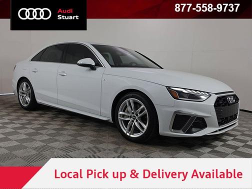Glacier White Metallic 2023 Audi A4 45 S line Premium Plus
