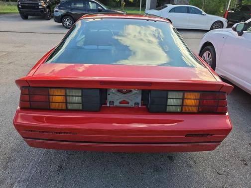 Red 1989 Chevrolet Camaro IROC-Z