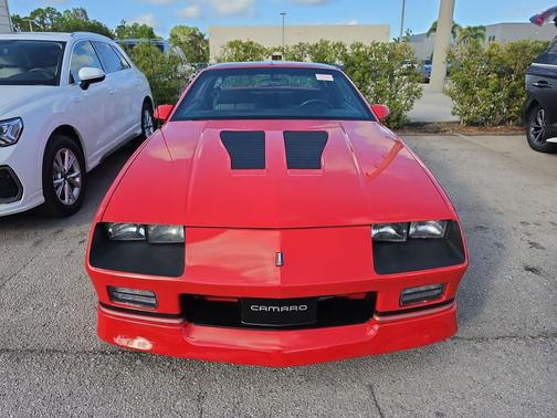 Red 1989 Chevrolet Camaro IROC-Z