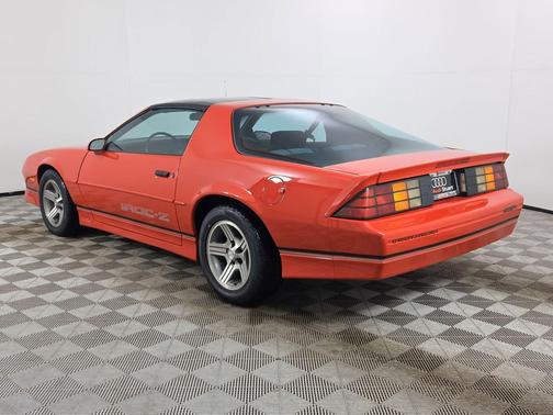 Red 1989 Chevrolet Camaro IROC-Z