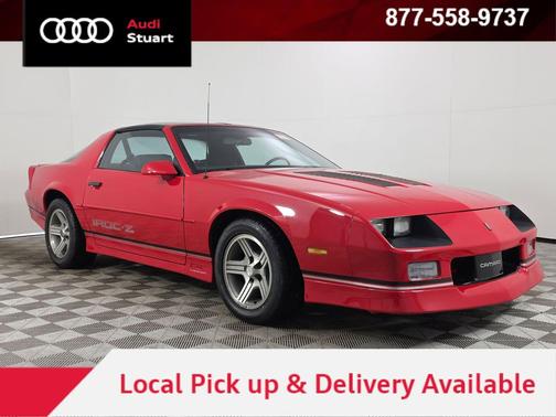 Red 1989 Chevrolet Camaro IROC-Z