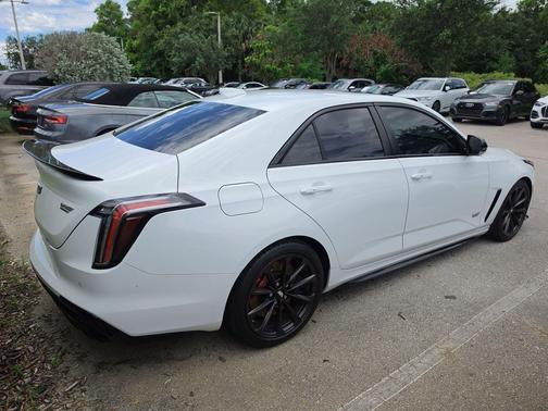 Summit White 2023 Cadillac CT4-V V-Series Blackwing